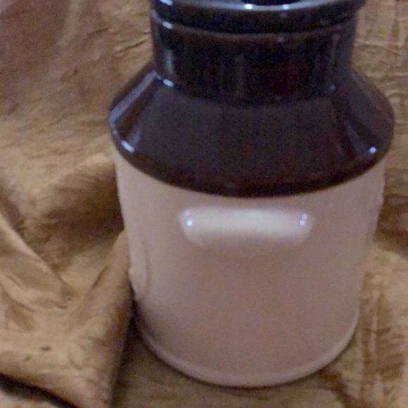 Vintage 70’s Ceramic Pottery Bicentennial Milk Can Cookie Jar - Picture 5 of 10